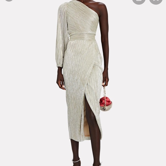 SAYLOR Dresses & Skirts - NEW Saylor One Shoulder Midi Dress